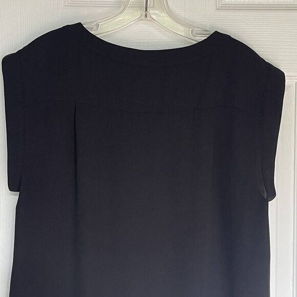 J. Crew Black Scoop Neck Sleeveless Top Women's Size 4 - Picture 14 of 16